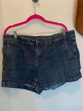 Women's AMERICAN RAG Dark Blue Denim Shorts
